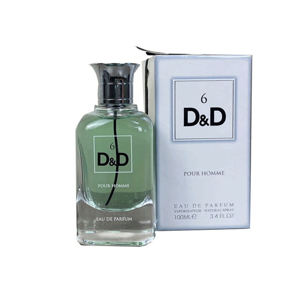 فرگرانس ورد دی اند دی 6 پور هوم / fragrance world D&D6 pour homme